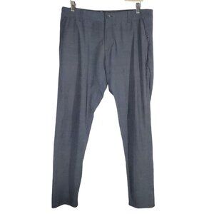 Vuori Aim Pants Pants V431 Men's 34 Blueish Gray Chinos Performance Golf